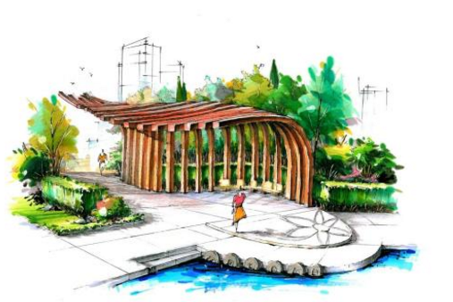 景觀設(shè)計的幾種構(gòu)成方式